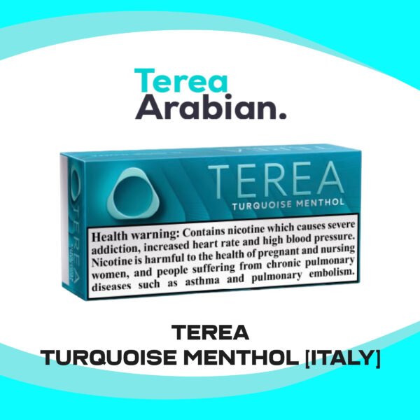 IQOS Terea Turquoise Menthol From Italy