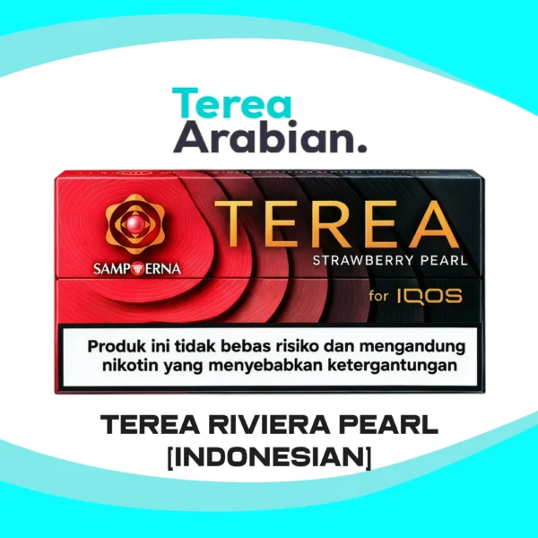 IQOS Terea Strawberry Pearl Form Indonesian